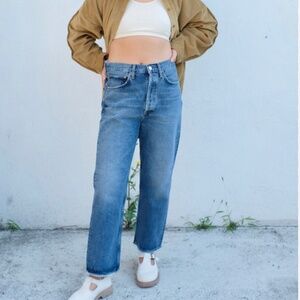 AGOLDE 90s Crop Jeans